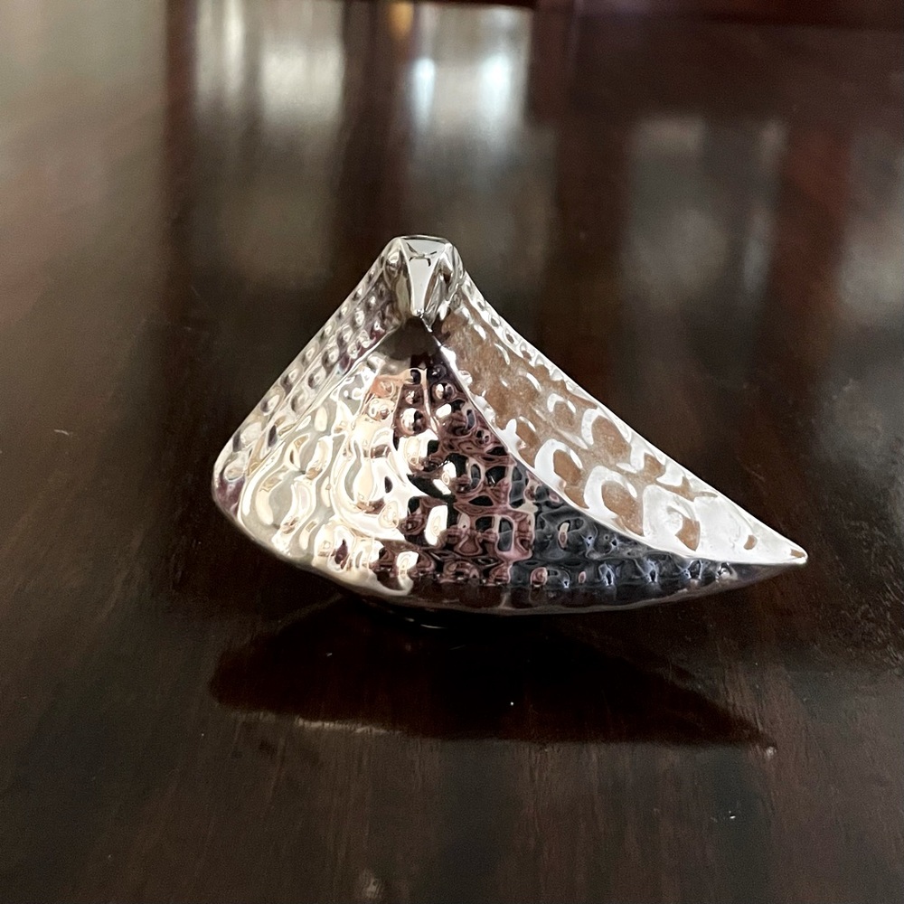 Jonathan Adler - Silver Ceramic Dove (2005)